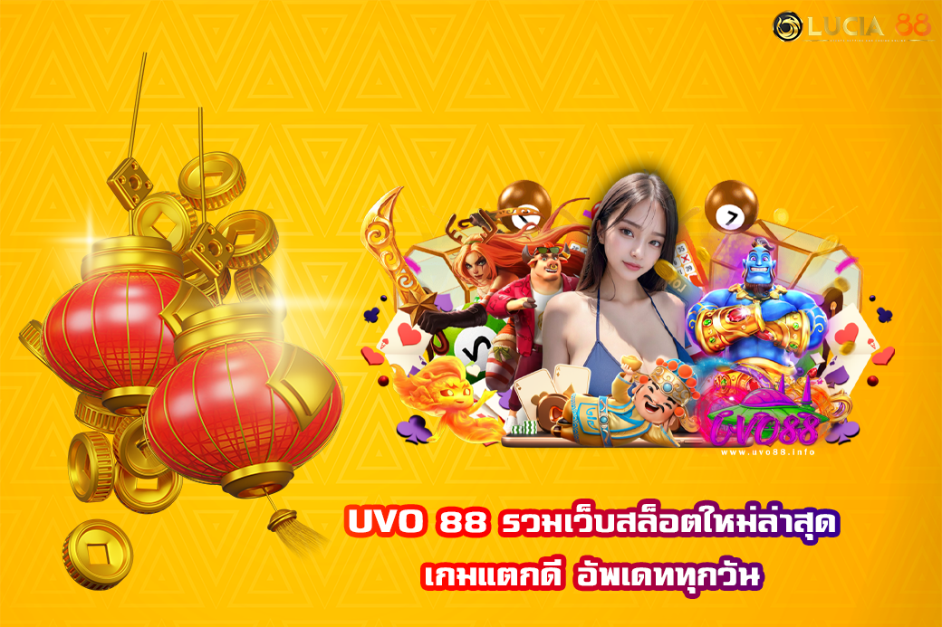 UVO 88 รวมเว็บสล็อตใหม่ล่าสุด เกมแตกดี อัพเดททุกวัน